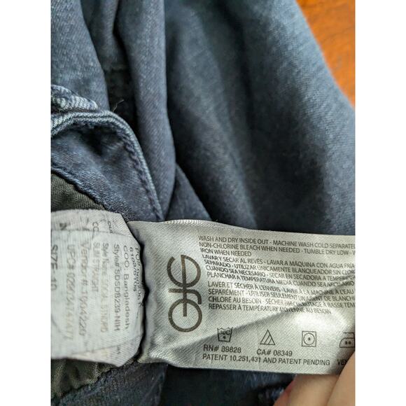 Sanctuary Slim Straight Jeans 10 Nighthawk Stretch High Rise Denim Soft Slim Fit - Picture 7 of 11